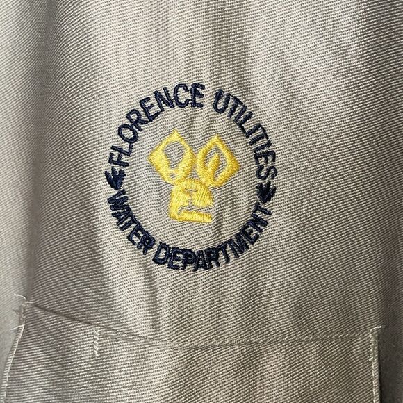 Florencee utilities water department work shirt - Picture 4 of 10
